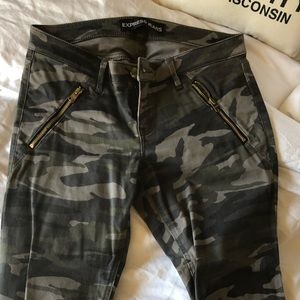 Express Camo Jeggings